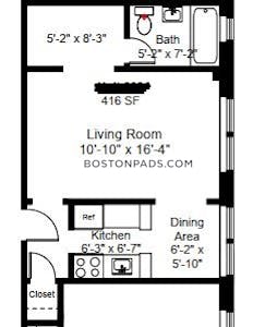 Malden Apartment for rent Studio 1 Bath - $2,000